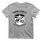 Cargo Camels WWII Usaaf Troop T-Shirt - Sport Grey front