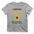 I Survived The Great Depression T-Shirt - Sport Grey front