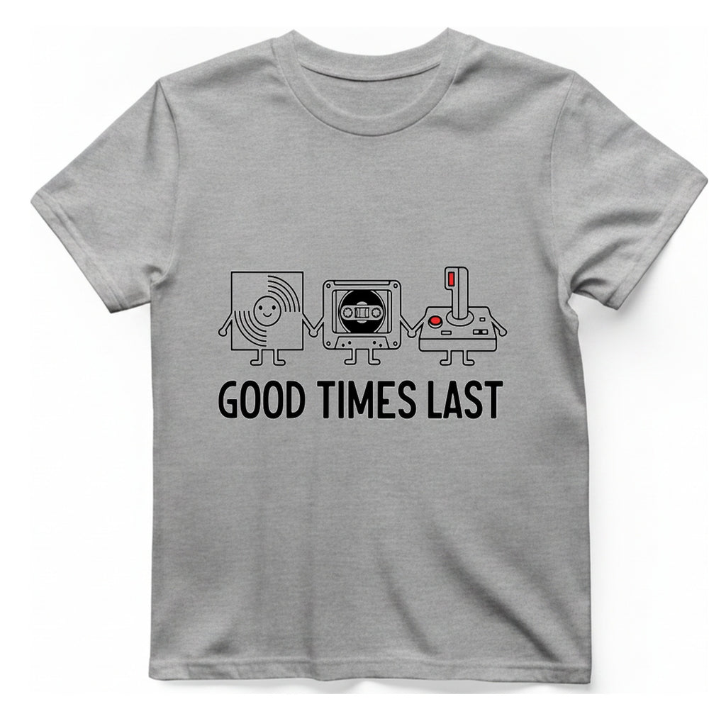 Good Times Last T-Shirt - Sport Grey front