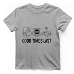 Good Times Last T-Shirt - Sport Grey front