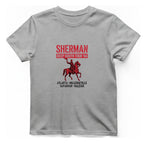 Sherman Deep South Tour Vintage T-Shirt - Sport Grey front