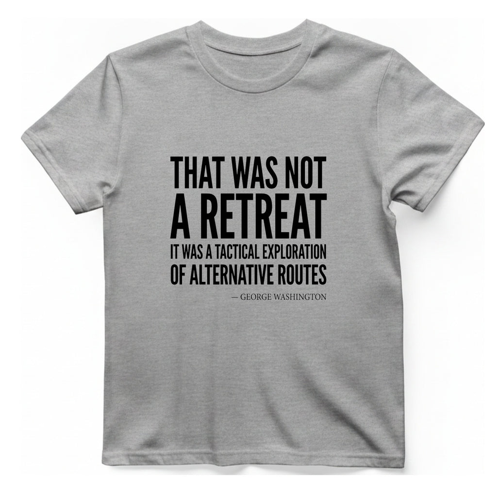 Washington Strategic Relocation T-Shirt - Sport Grey front