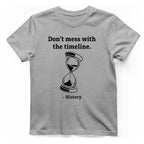 Time Travel Paradox T-Shirt - Sport Grey front