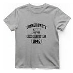 Donner Party Cross Country Team T-Shirt - Sport Grey front