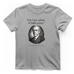 Woodrow Wilson Fourteen Points Procrastination T-Shirt - Sport Grey front