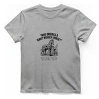 Trojan Horse Deadpan Satire T-Shirt - Sport Grey front