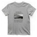 Roman Aqueducts Service Review T-Shirt - Sport Grey front