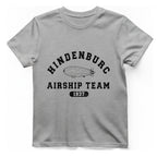 Hindenburg Airship Team T-Shirt - Sport Grey front