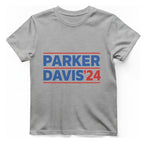 Parker Davis T-Shirt - Sport Grey front