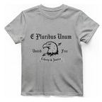 E Pluribus Unum T-Shirt - Sport Grey front