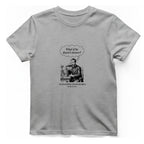 First Phone Call Panic T-Shirt - Sport Grey front