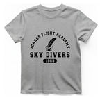 Icarus Flight Academy T-Shirt - Sport Grey front