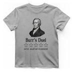 Burr Duel Review T-Shirt - Sport Grey front