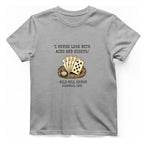 Dead Mans Hand Poker T-Shirt - Sport Grey front