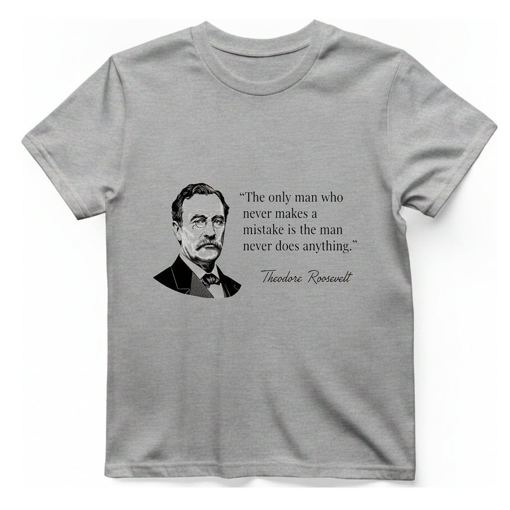 The Only Man Who Never T-Shirt - Sport Grey front