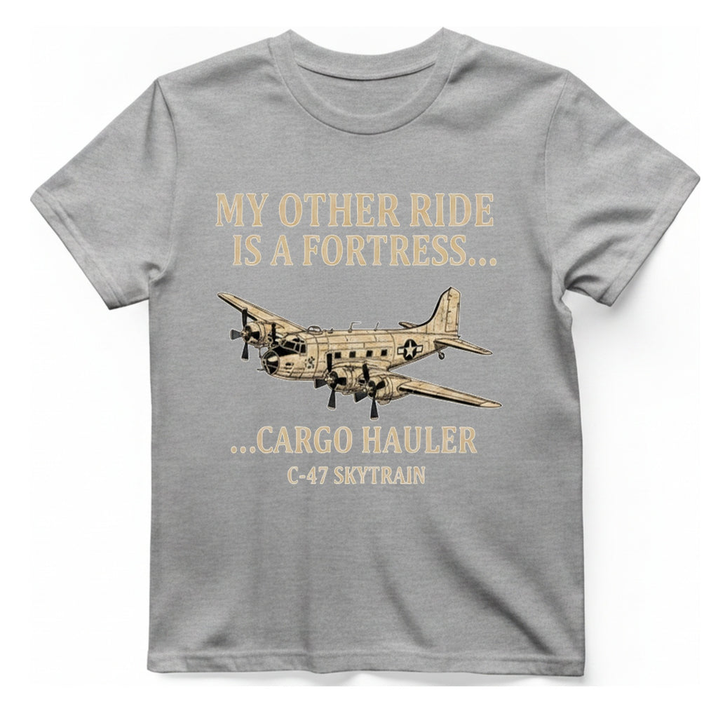 My Other Ride T-Shirt - Sport Grey front