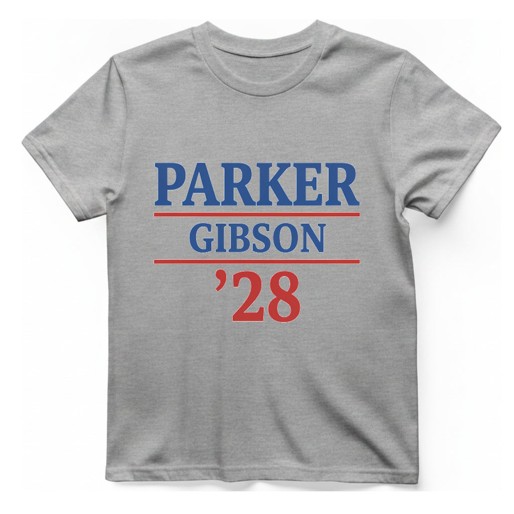 Parker Gibson T-Shirt - Sport Grey front