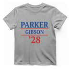 Parker Gibson T-Shirt - Sport Grey front