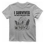 Great Molasses Flood T-Shirt - Sport Grey front