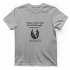 Madison Constitution Deadline T-Shirt - Sport Grey front