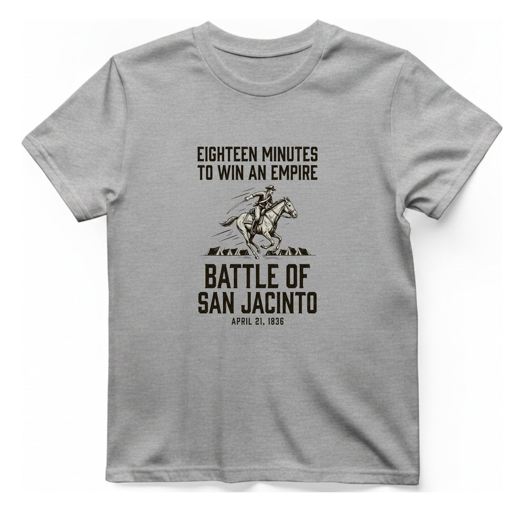 San Jacinto Eighteen Minutes T-Shirt - Sport Grey front