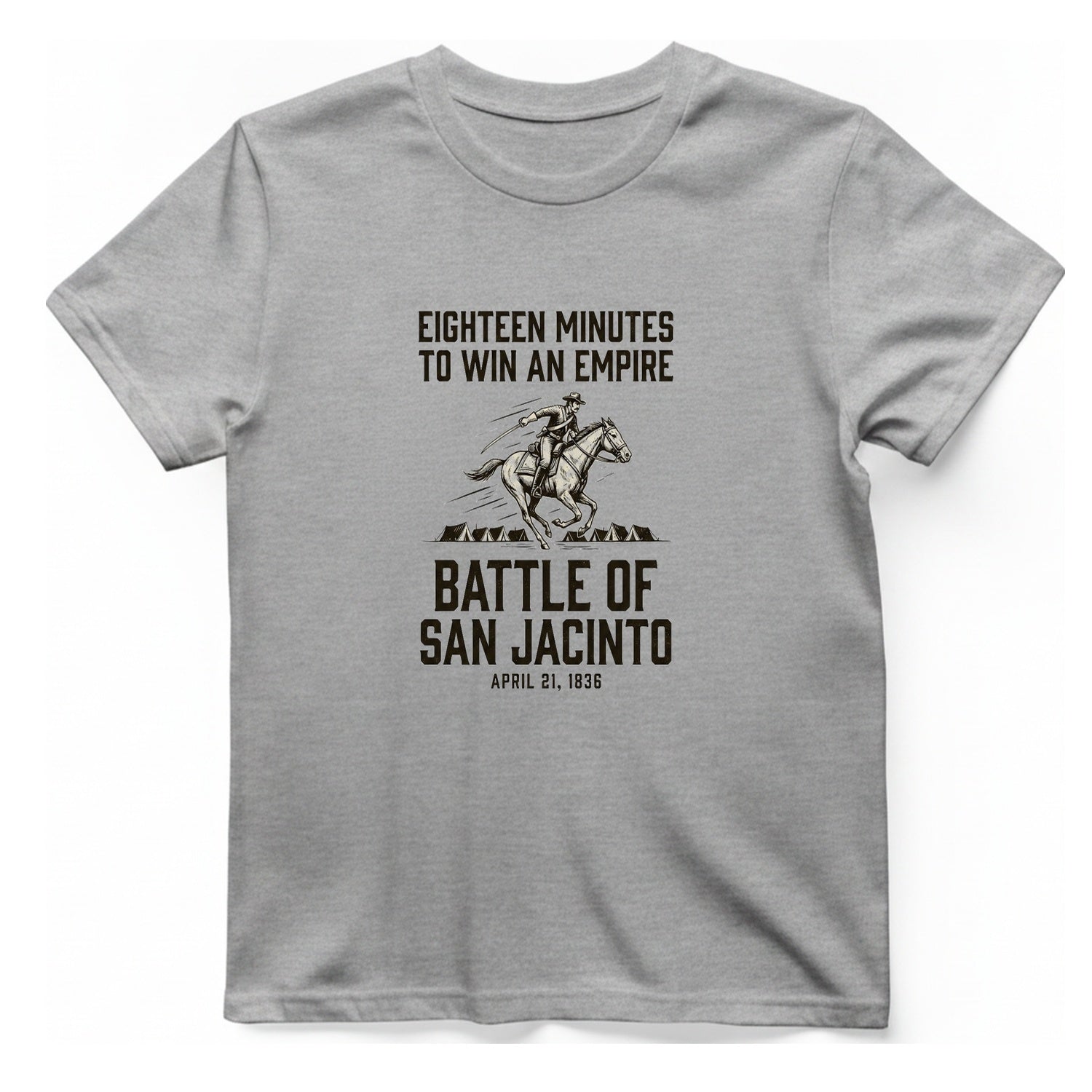 San Jacinto Eighteen Minutes T-Shirt - Sport Grey front