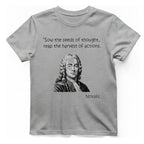 Novalis Seeds Thought T-Shirt - Sport Grey front