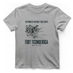 Fort Ticonderoga Ten Minutes T-Shirt - Sport Grey front