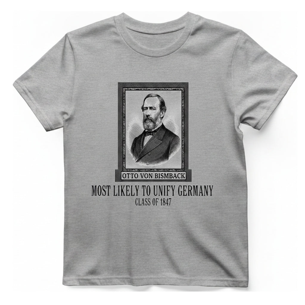 Unify Germany Bismback T-Shirt - Sport Grey front