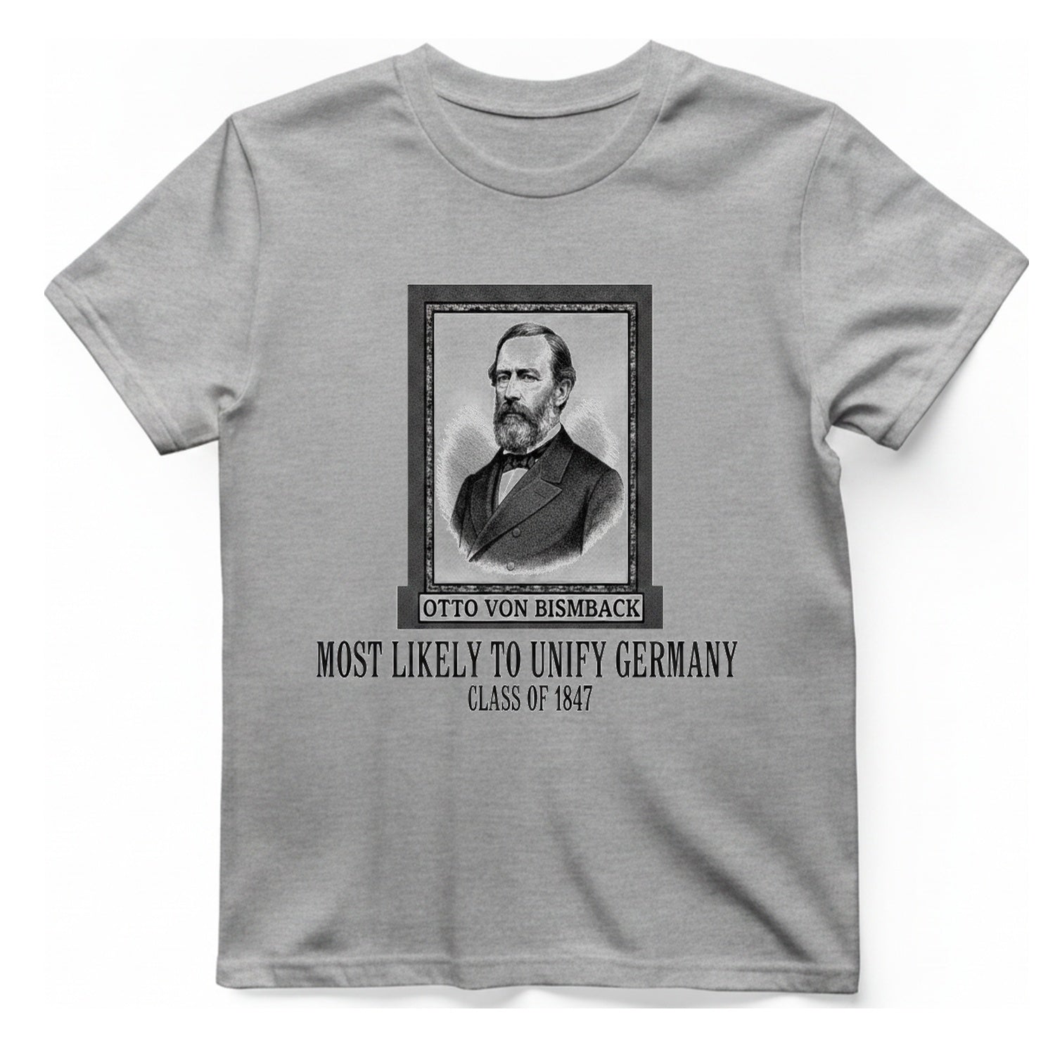 Unify Germany Bismback T-Shirt - Sport Grey front
