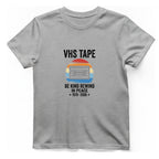 Vhs Tape Memorial T-Shirt - Sport Grey front