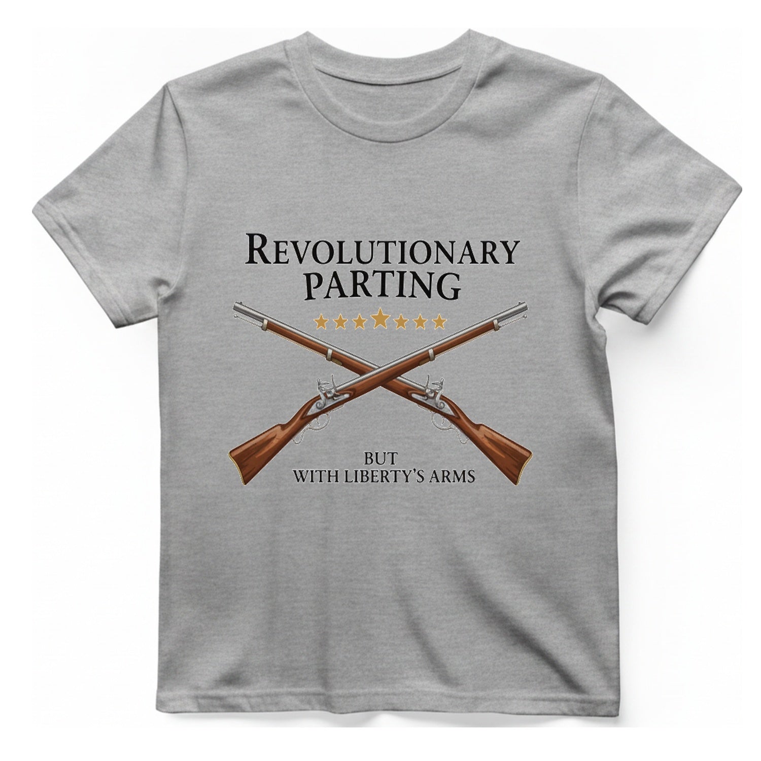 Revolutionary Parting T-Shirt - Sport Grey front