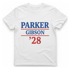 Parker Gibson T-Shirt - White front