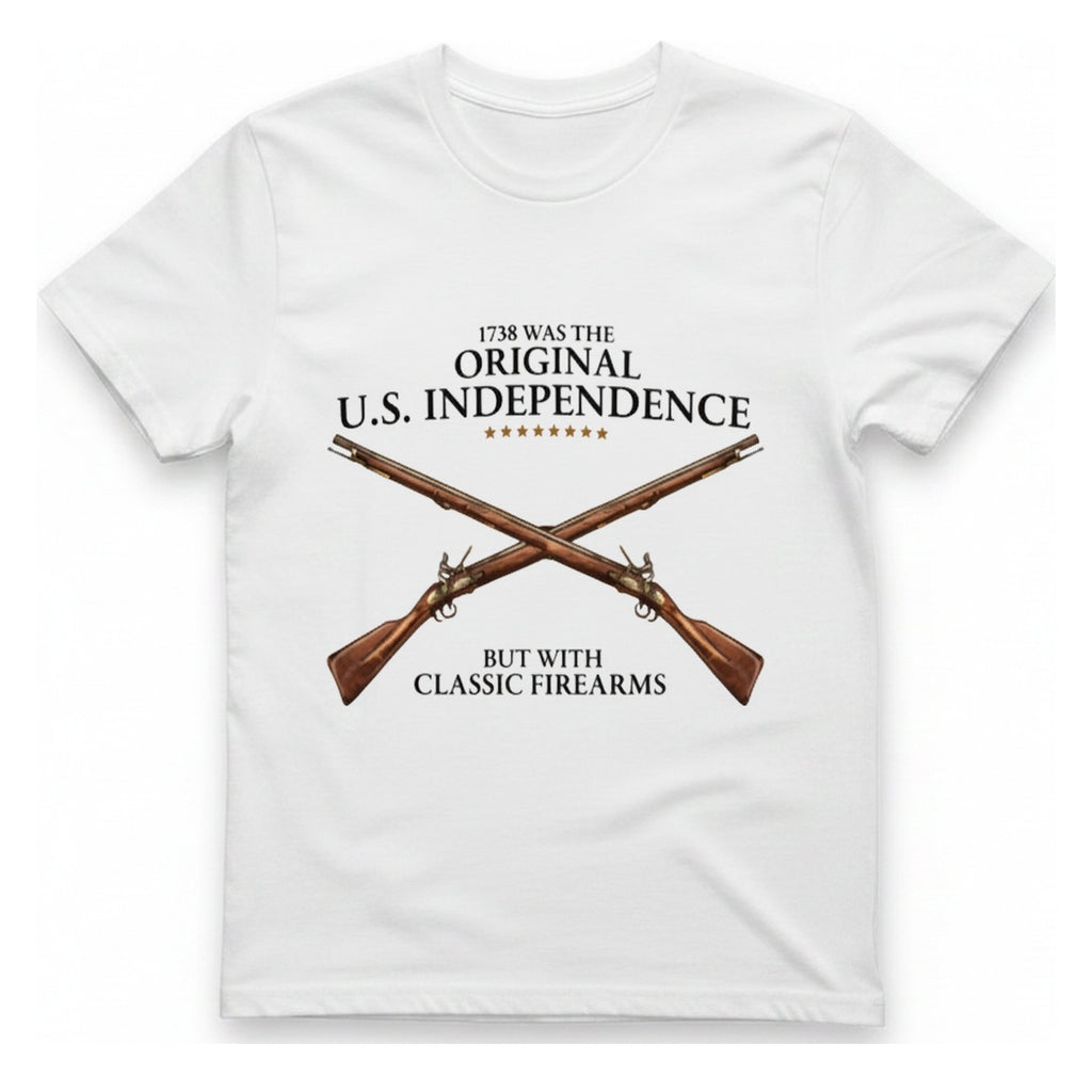 Original U.S. Independence T-Shirt - White front