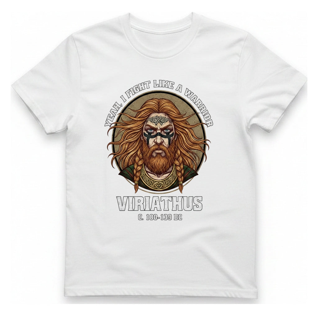 Viriathus Warrior T-Shirt - White front