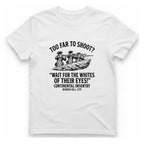 Whites of Their Eyes Bunker T-Shirt - White front