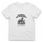 Trojan Horse Deadpan Satire T-Shirt - White front