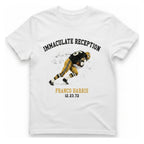 Immaculate Reception Franco Harris T-Shirt - White front