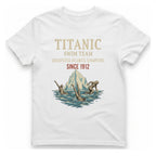 Titanic Swim Team T-Shirt - White front