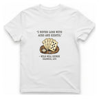 Dead Mans Hand Poker T-Shirt - White front