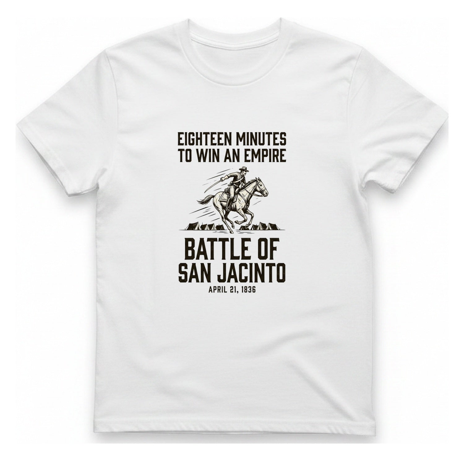 San Jacinto Eighteen Minutes T-Shirt - White front