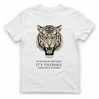 It Tolerable Tiger T-Shirt - White front