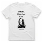 Cogito Ergo Sum T-Shirt - White front