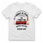 Vesuvius Lava Challenge T-Shirt - White front