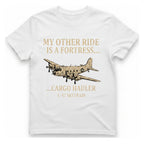 My Other Ride T-Shirt - White front