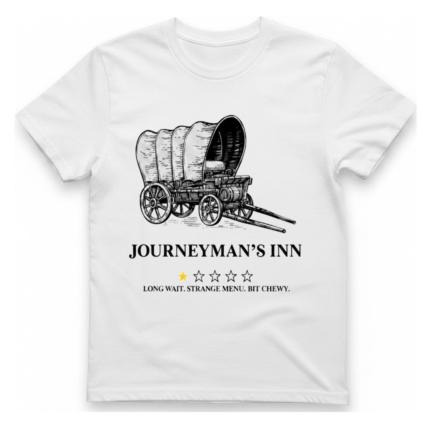 Journeyman Inn T-Shirt - White front