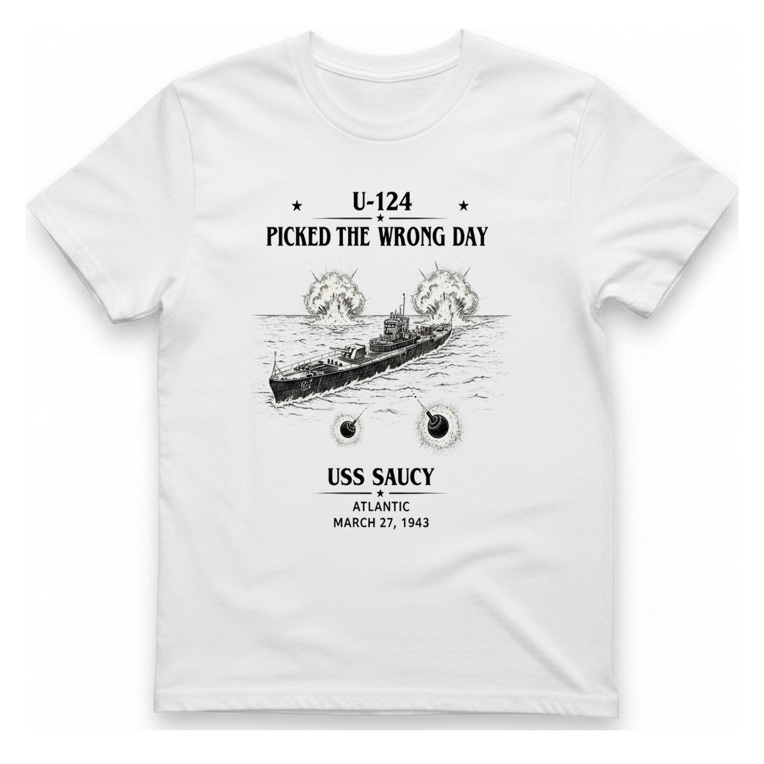 U Uss Saucy T-Shirt - White front