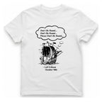 Leif Erikson Don'T Be Round T-Shirt - White front
