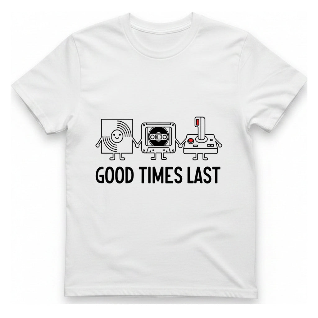 Good Times Last T-Shirt - White front