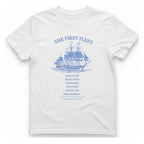 First Fleet Navigation Act T-Shirt - White front